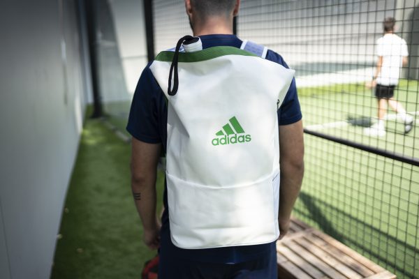 adidas backpack - MULTIGAME WHITE/GREEN