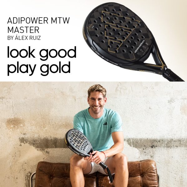 adipower Multiweight Master 2023 - adidas padel racket